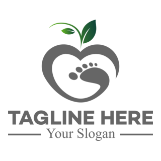 Natural reflexology Logo PNG Vector