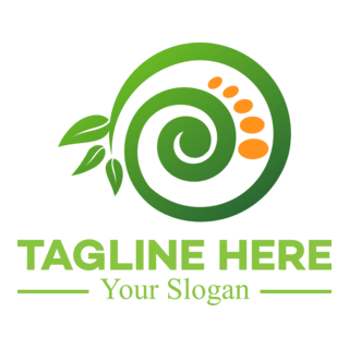 Natural reflexology Logo PNG Vector