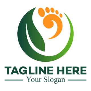 Natural reflexology Logo PNG Vector