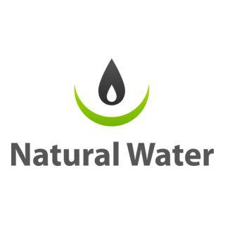 Natural Water Logo PNG Vector