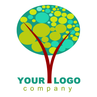 Nature Tree Logo PNG Vector
