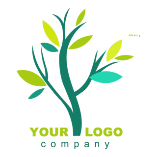 Nature Tree Logo PNG Vector