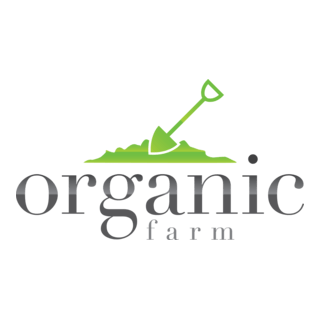 Organic Farm Logo PNG Vector