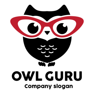 OWL GURU Logo PNG Vector