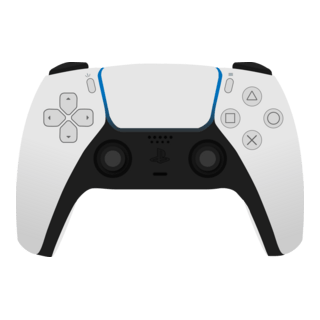 PS5 CONTROLLER Logo PNG Vector