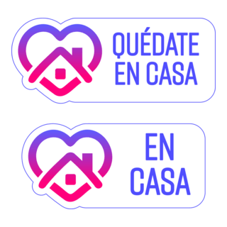 Quédate en Casa Logo PNG Vector
