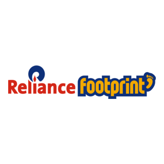 Reliance Footprint Logo PNG Vector