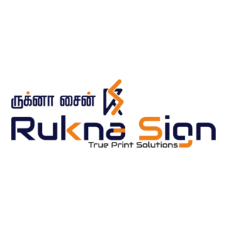 Rukna Sign Logo PNG Vector