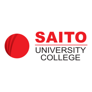 Saito University College Logo PNG Vector