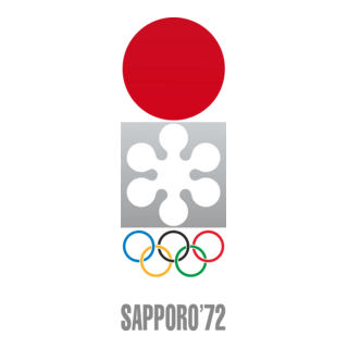 独特の素材 Sapporo 1972, XI Winter Olympic Games Logo PNG Vector (CDR オリンピック