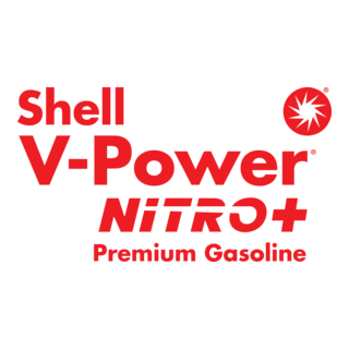 Shell V-Power NiTRO+ Premium Gasoline Logo PNG Vector