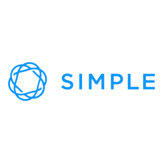 Simple Bank Logo PNG Vector