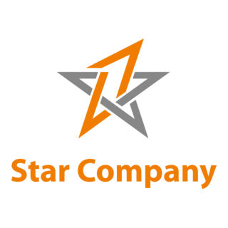 Star Company Logo PNG Vector