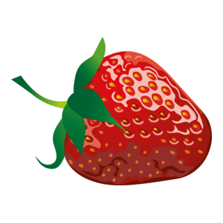 Strawberry Logo PNG Vector