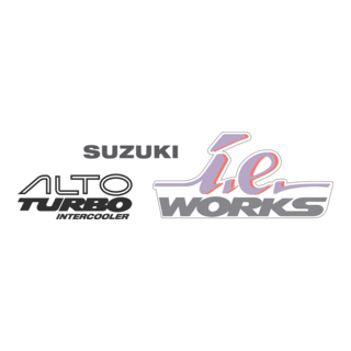 SUZUKI ALTO IE WORKS DECAL KIT Logo PNG Vector
