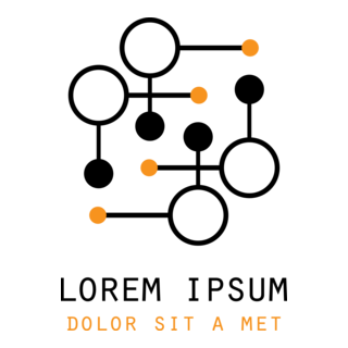 Technology Dots Logo PNG Vector