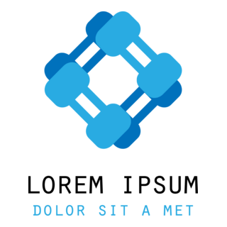 Technology Shape Logo PNG Vector