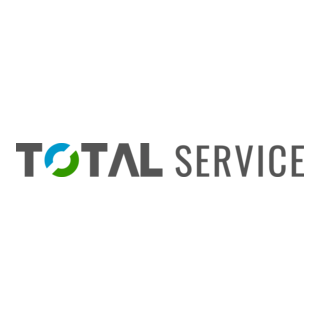 Total Service Black Version Logo PNG Vector