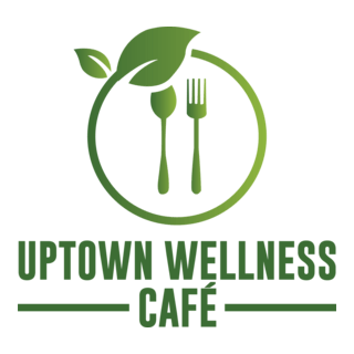 Uptown Wellness Cafe Logo PNG Vector