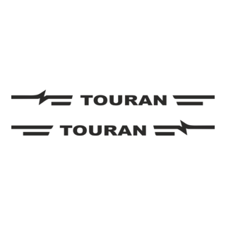 Vw Touran sticker for mirrors Logo PNG Vector