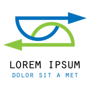 Abstract Arrows Logo PNG Vector