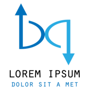 Arrowed D Letter Logo PNG Vector