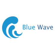 Blue Wave Logo PNG Vector