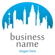 Building City Logo PNG Vector