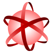 Circle surrounding strips Logo PNG Vector