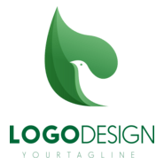 Colorful Bird Logo PNG Vector
