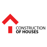 Construction of Houses Logo PNG Vector