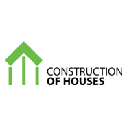 Construction of Houses Logo PNG Vector