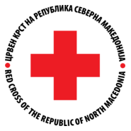 Crven krst na Republika Severna Makedonija Logo PNG Vector