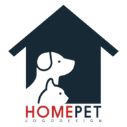 Dog House Logo PNG Vector
