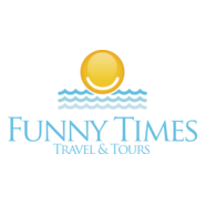 FUNNY TIMES TRAVEL Logo PNG Vector