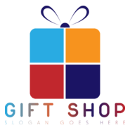 Gift Shop Logo PNG Vector