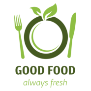 Good Food Logo PNG Vector
