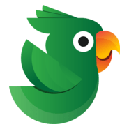 Green Bird Logo PNG Vector