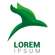 Green Bird Logo PNG Vector