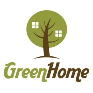 Green Home Logo PNG Vector