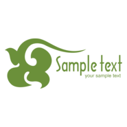 Green Shape Logo PNG Vector