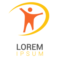 Happy Human Logo PNG Vector