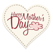 Happy Mother's Day Logo PNG Vector