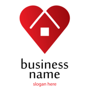 Heart of House Logo PNG Vector