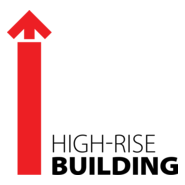 High-Rise Building Logo PNG Vector