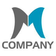 M Letter Company Logo PNG Vector