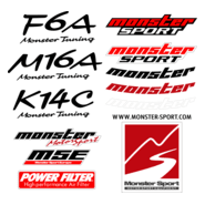 MONSTER SPORT KIT DECALS Logo PNG Vector