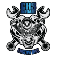 Motorcycle Custom Logo PNG Vector