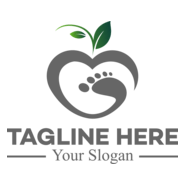 Natural reflexology Logo PNG Vector