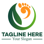 Natural reflexology Logo PNG Vector